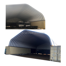 warehouse quonset metal roof screw-joint metal roof building